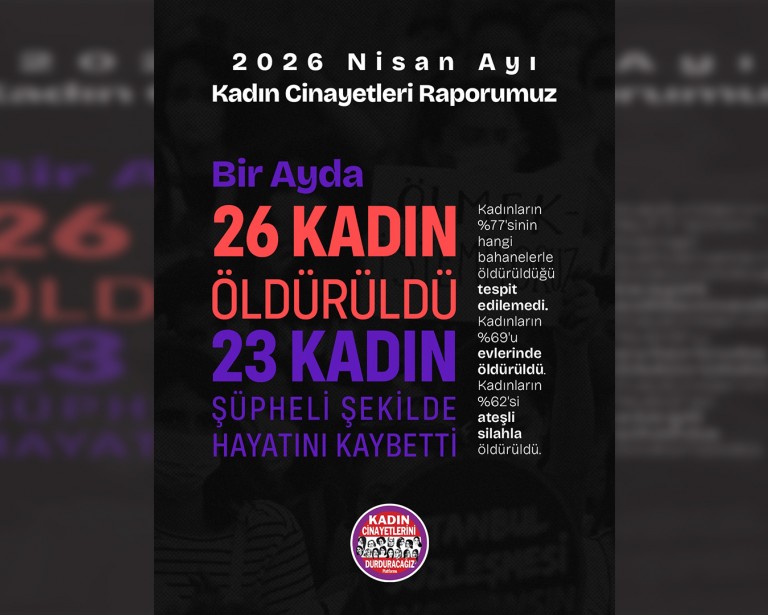 Rapora Nîsanê ya KCDP'ê: 26 jin hatin qetilkirin, 23 mirinên biguman 